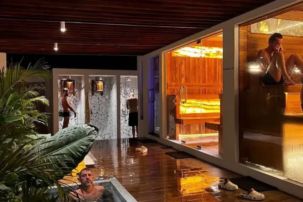 Психотерапевтическая лекция в бане