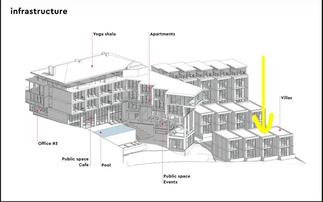 Townhouse, 1 спальни, 80.00 м² 4