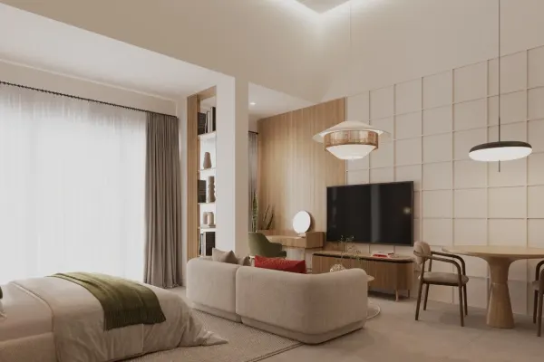 Apartment, 1 спальни