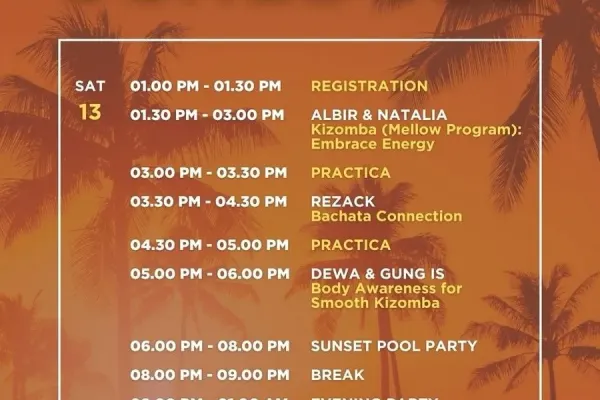 Bali Kizchata Weekender 2
