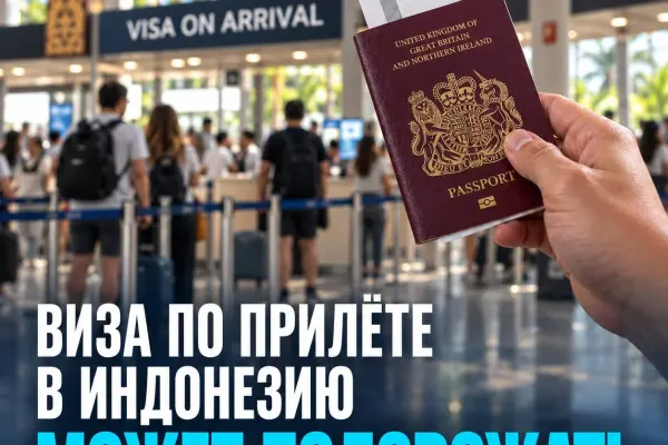 Визовая поддержка (e-VOA и Bali Levy)