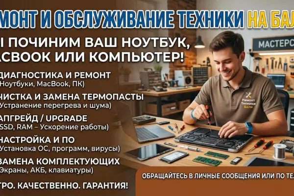Ремонт и обслуживание техники