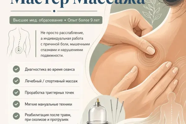 Лечебный и спортивный массаж
