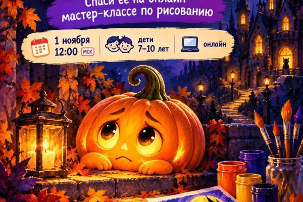 OnlySchool — онлайн мастер-класс по рисованию для детей