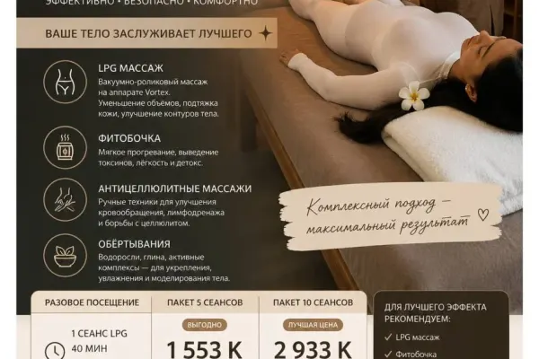 LPG массаж в Slim Beauty Studio