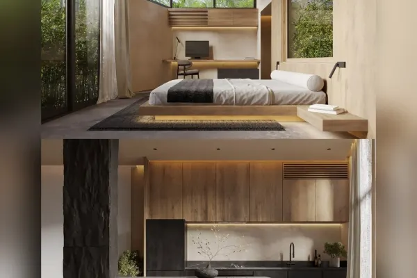 Квартира, 1 спальня · 46 м² 4