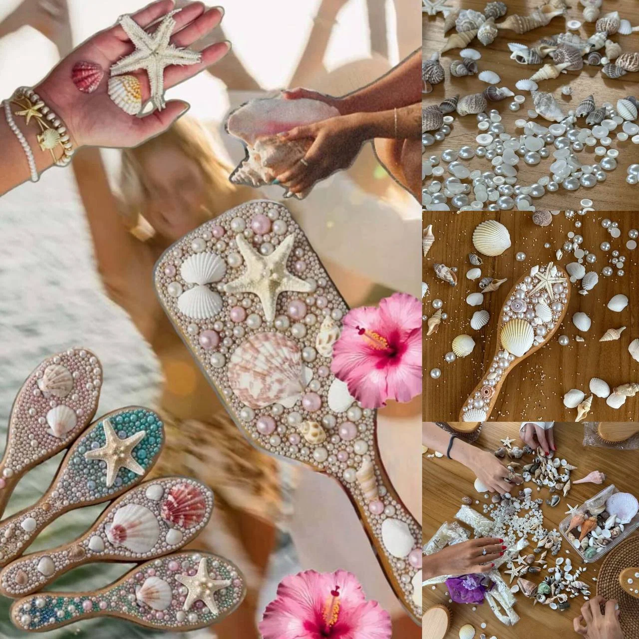 Творческий мастер-класс для девочек - создание эстетичных расчёсок своими руками