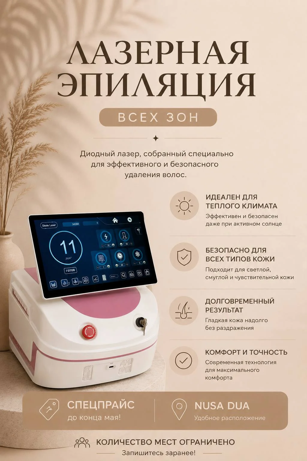 Лазерная эпиляция