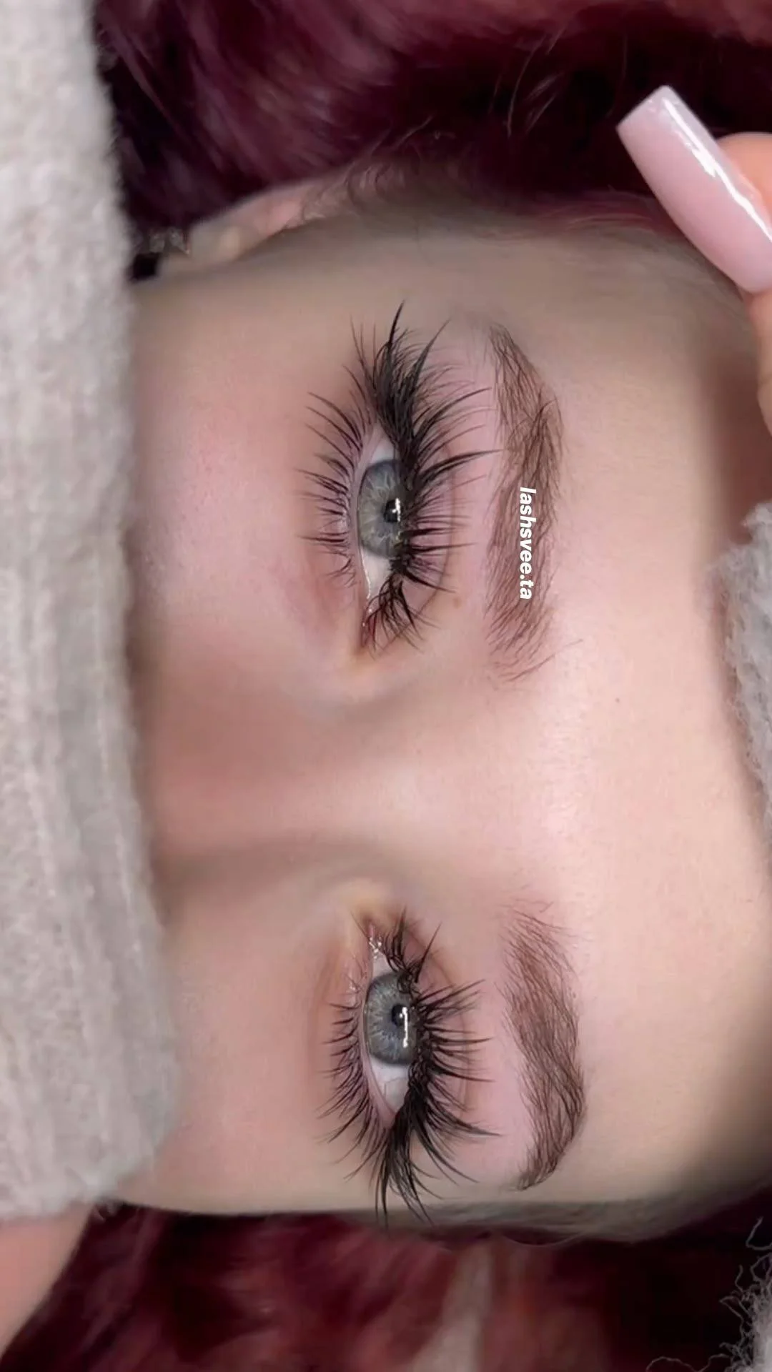 ресницы на буките