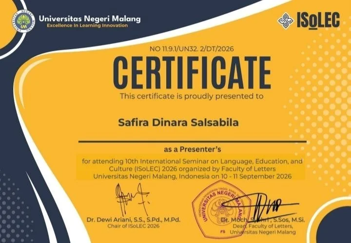 Сафира — преподаватель индонезийского языка 6