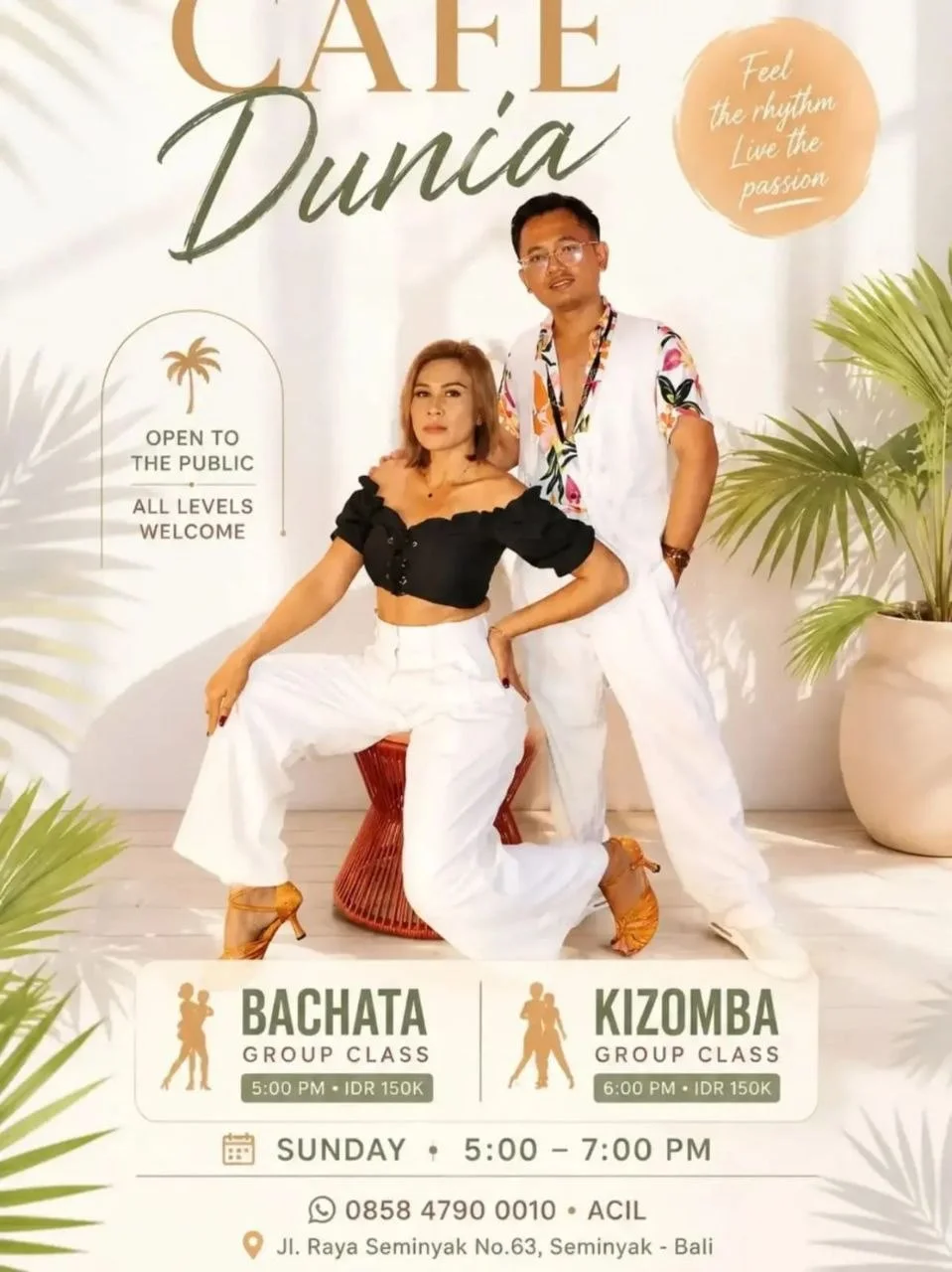 Bachata и Kizomba групповые занятия