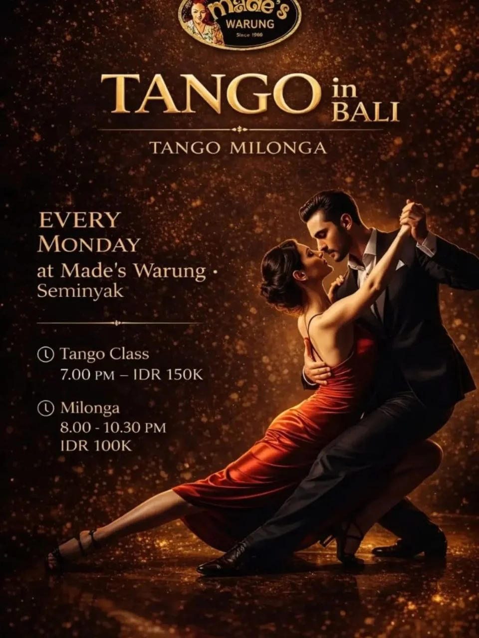 Tango in Bali — вечер танго и милонги