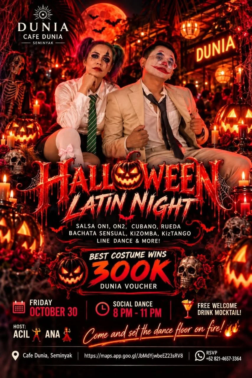 Halloween Latin Night в Cafe Dunia